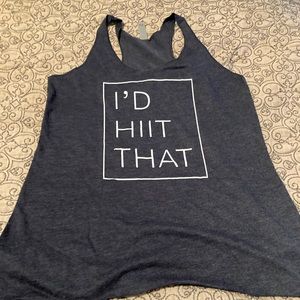 I’d HIIT That workout tank